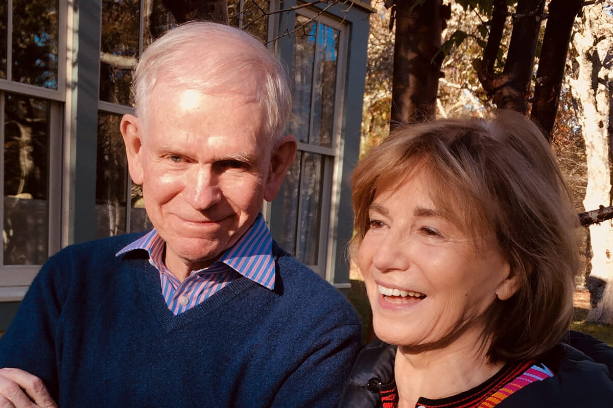 Jeremy and Hannelore Grantham.